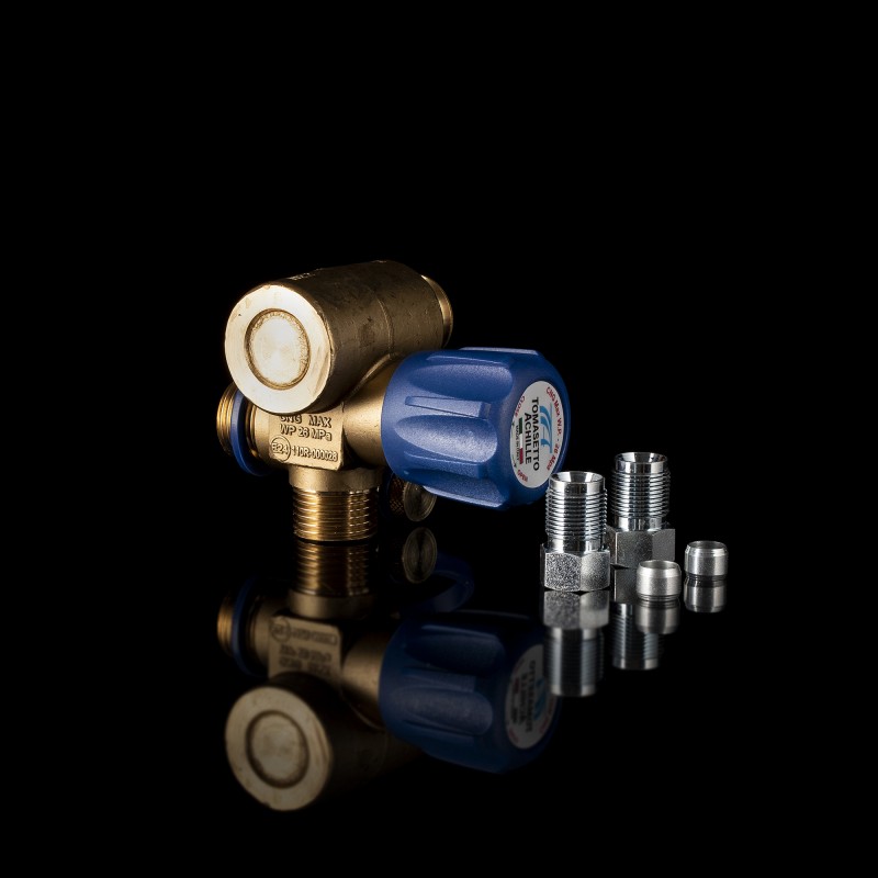 Вентиль TOMASETTO заправочный VM04 EXTRA М14 д 8мм VMAT5413.A  