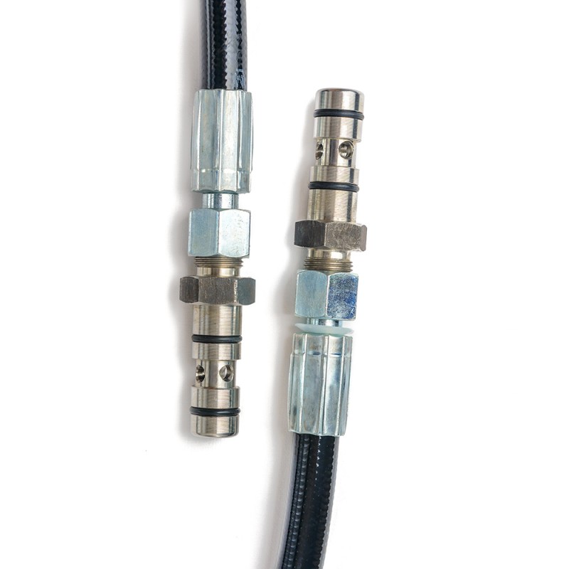 Шланг заправочный полиамидный В СБОРЕ для АГНКС Ду10 4000 мм