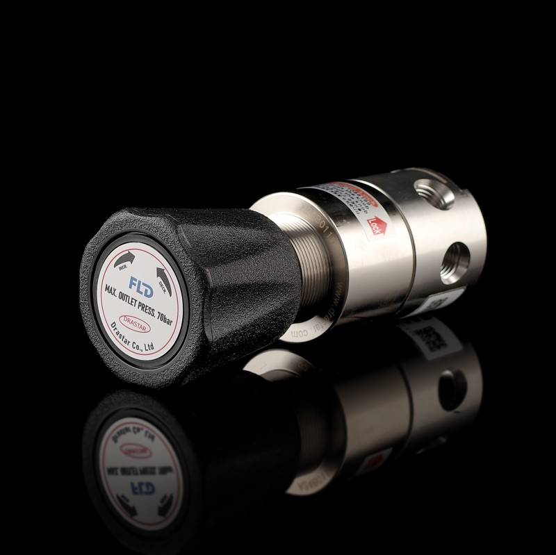 Регулятор давления 082 серии из нержавеющей стали от 7 до 70 бар NPT 1/4